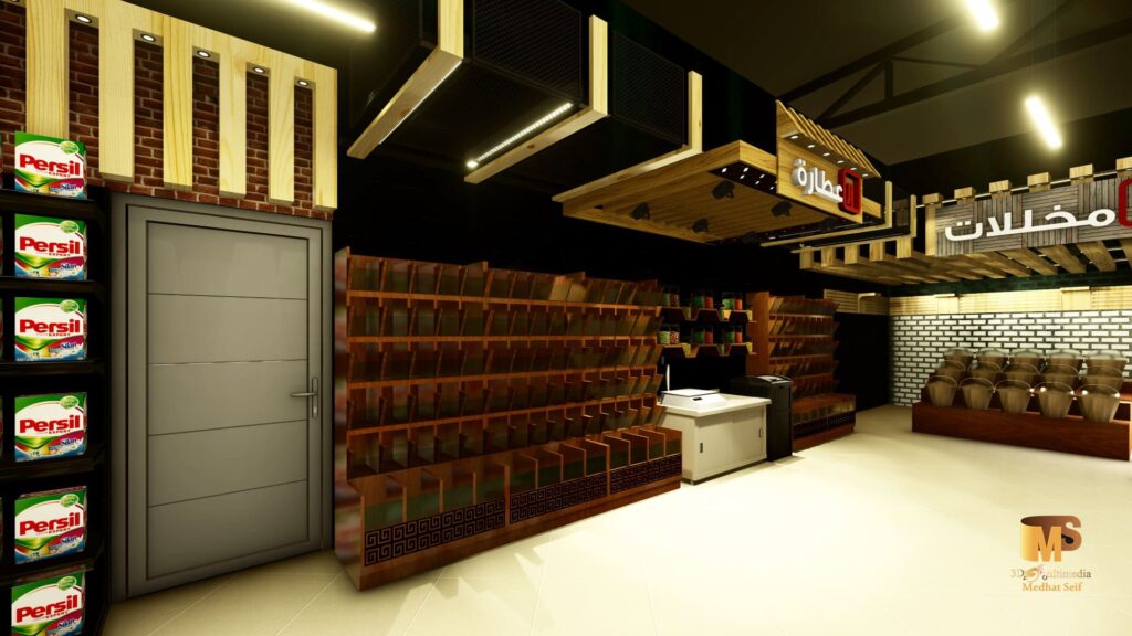 تصميم ديكور داخلي عصري لشقة سكنية من تنفيذ المهندس مدحت سيف بألوان حيادية ولمسات أنيقة
